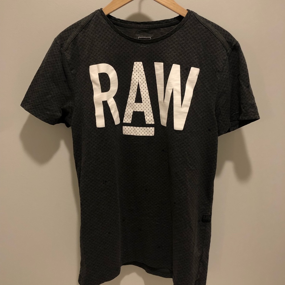 G-STAR RAW GRAY DOT TEE